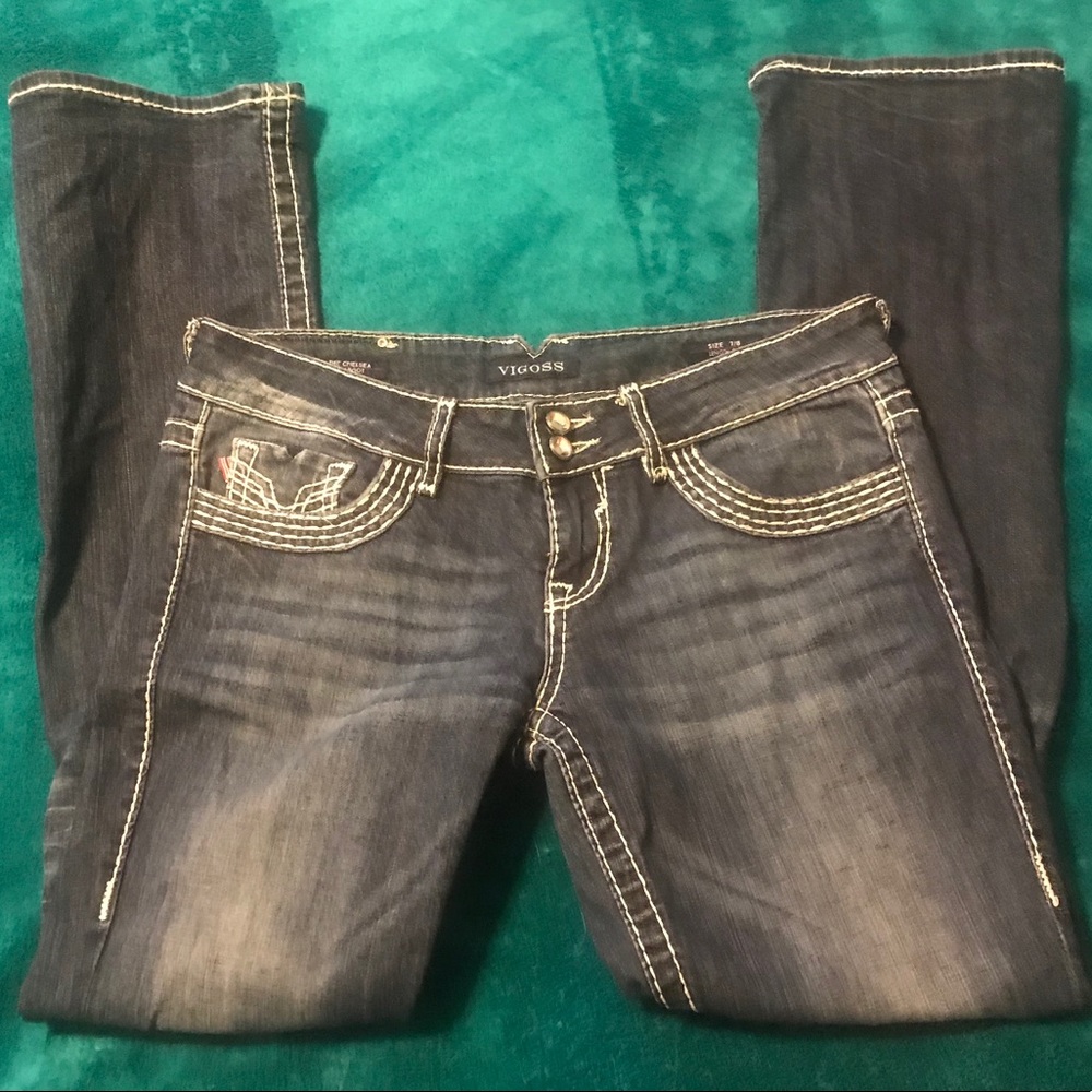 Vigoss Chelsea boot jeans